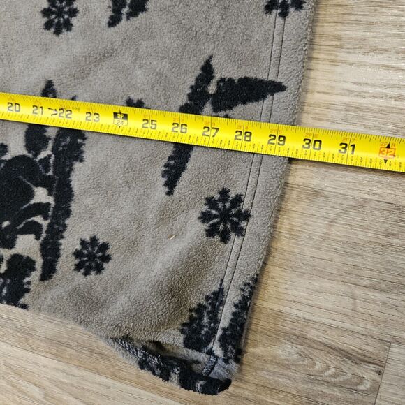 Vtg Lavon Bear Fleece Pullover Jacket Womens 2X Brown Nature Outdoors Gorpcore - Picture 8 of 8